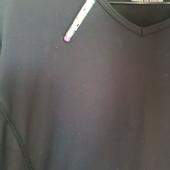 Mountain Hardwear Womens M Long Sleeve Black Base Layer Shirt Outdoor Hike - Picture 4 of 8